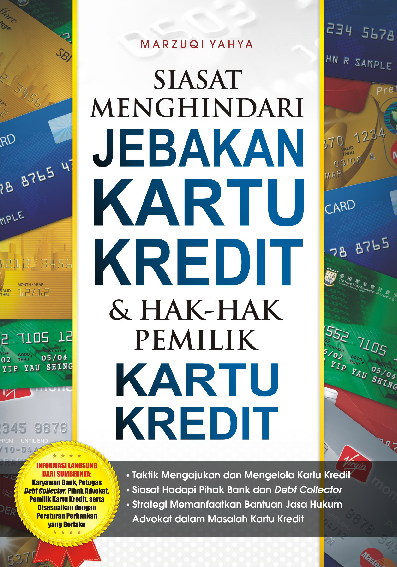 Cover Buku Siasat Menghindari Jebakan kartu Kredit & Hak-hak Pemilik Kartu Kredit