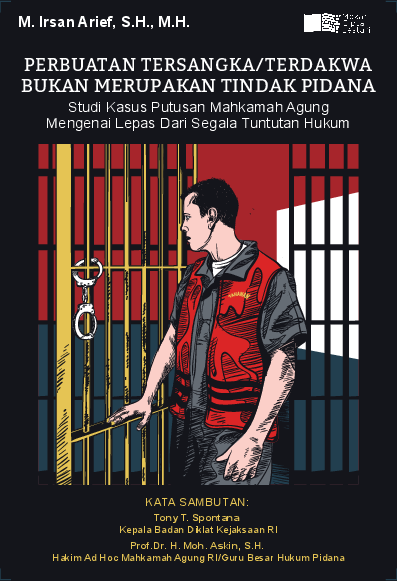 Cover Buku Perbuatan Tersangka/Terdakwa Bukan Merupakan Tindak Pidana