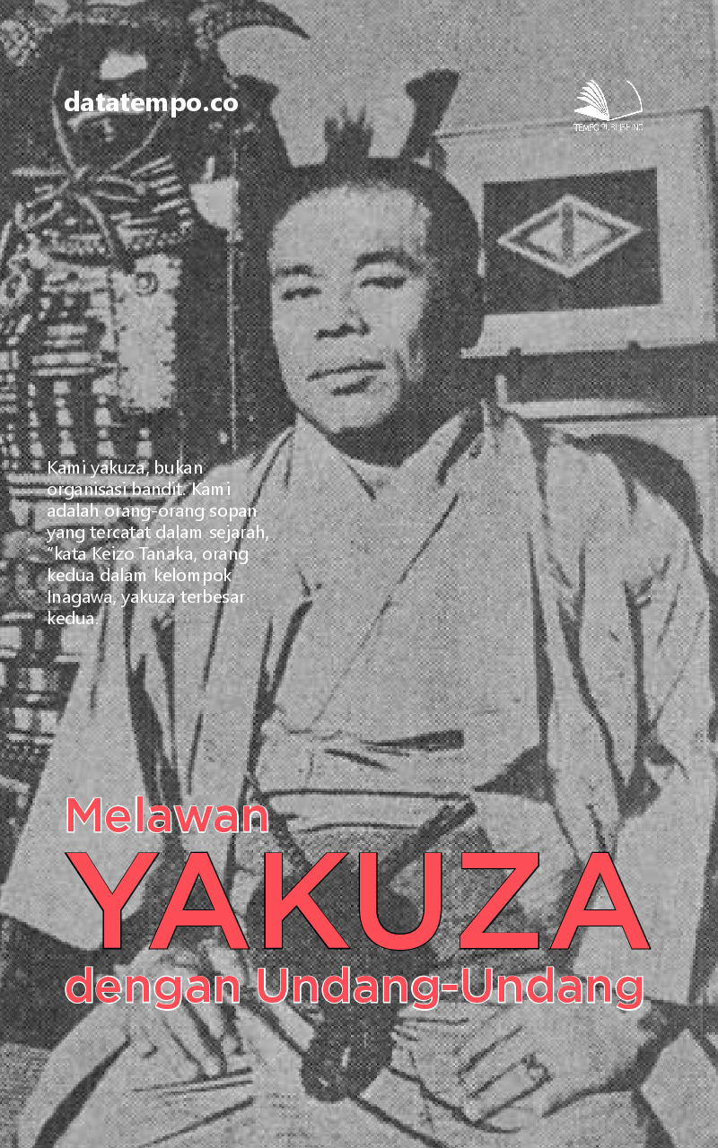 Cover Buku Melawan Yakuza dengan Undang-Undang