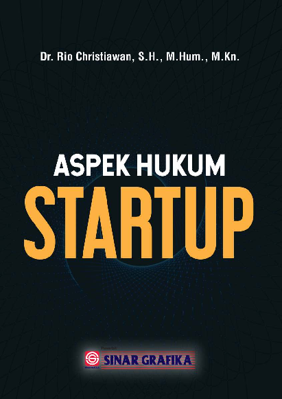 Cover Buku Aspek Hukum Startup