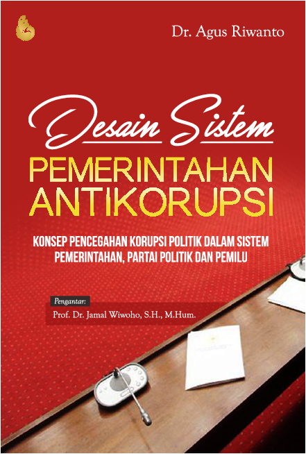 Cover Buku Desain Sistem Pemerintahan Antikorupsi