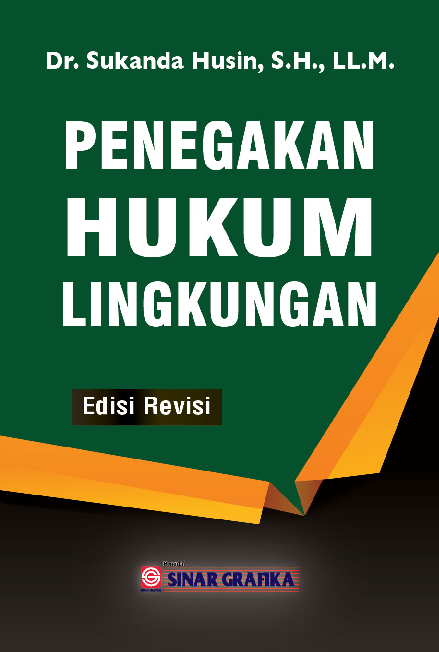 Cover Buku Penegakan Hukum Lingkungan (Edisi Revisi)