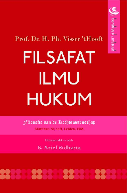 Cover Buku Filsafat Ilmu Hukum