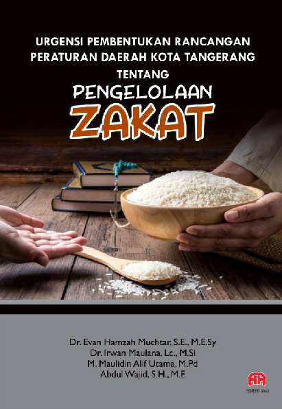 Cover Buku Urgensi Pembentukan Rancangan Peraturan Daerah Kota Tangerang Tentang Pengelolaan Zakat