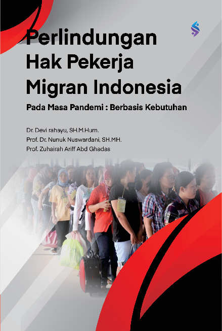 Cover Buku Perlindungan hak pekerja migran Indonesia pada masa pandemi berbasis kebutuhan