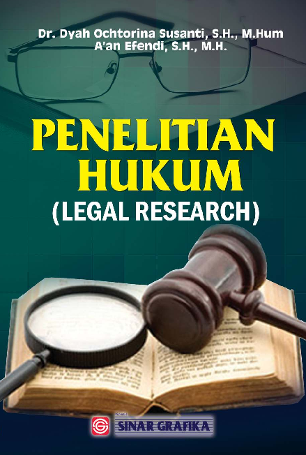 Cover Buku Penelitian Hukum (Legal Research)