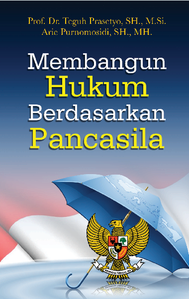 Cover Buku Membangun Hukum Berdasarkan Pancasila