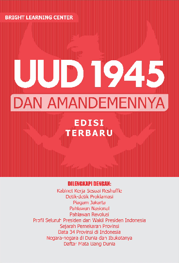 Cover Buku Uud 1945 Dan Amandemennya Terbaru