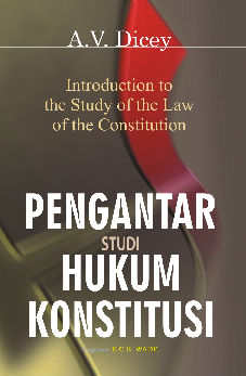 Cover Buku Pengantar Studi Hukum Konstitusi