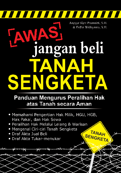 Cover Buku Awas Jangan Beli Tanah Sengketa