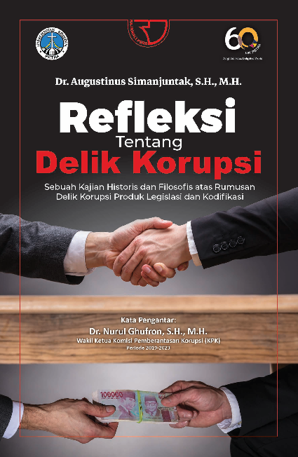 Cover Buku Refleksi tentang Delik Korupsi