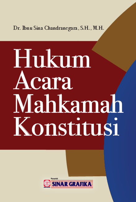 Cover Buku Hukum Acara Mahkamah Konstitusi