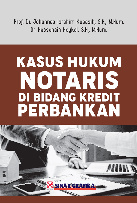 Cover Buku Kasus Hukum Notaris di Bidang Kredit Perbankan