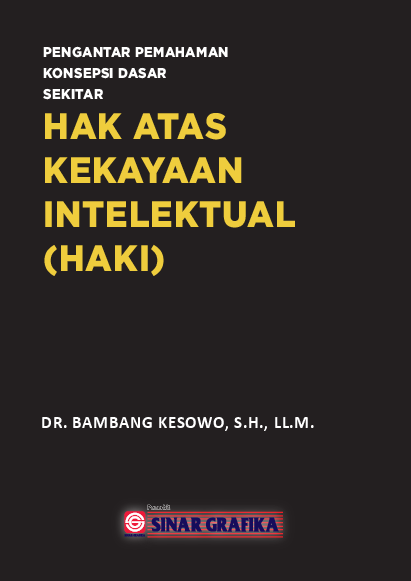 Cover Buku Pengantar Pemahaman Konsepsi Dasar Sekitar Hak Kekayaan Intelektual (HAKI)