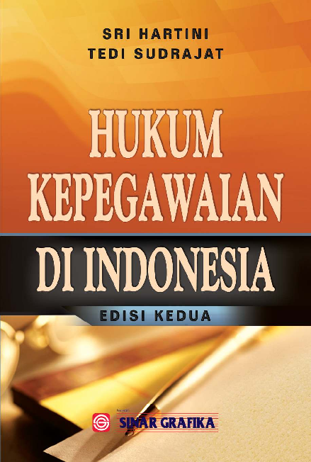 Cover Buku Hukum Kepegawaian di Indonesia (Edisi Kedua)