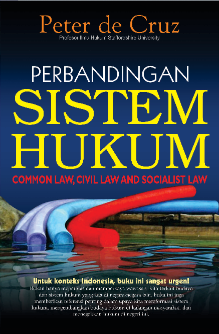 Cover Buku Perbandingan Sistem Hukum, Civil Law, Comon Law dan Sosialist Law