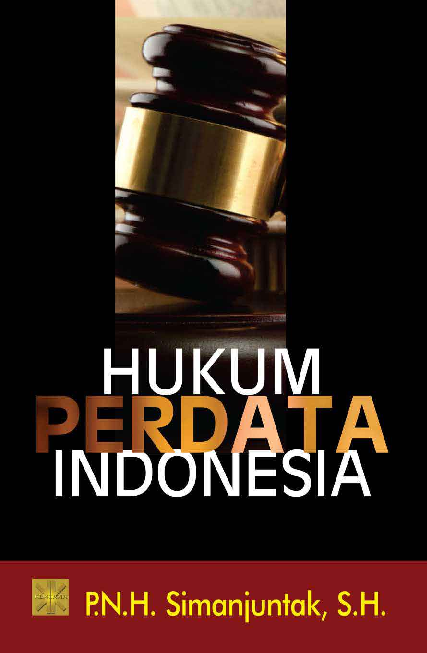 Cover Buku Hukum Perdata Indonesia