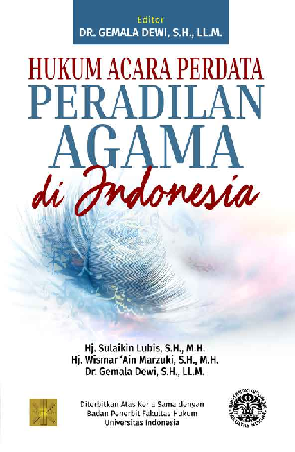 Cover Buku Hukum Acara Perdata Peradilan Agama di Indo.