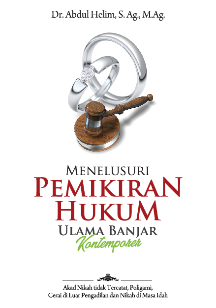 Cover Buku Menelusuri Pemikiran Hukum Ulama Banjar Kontemporer