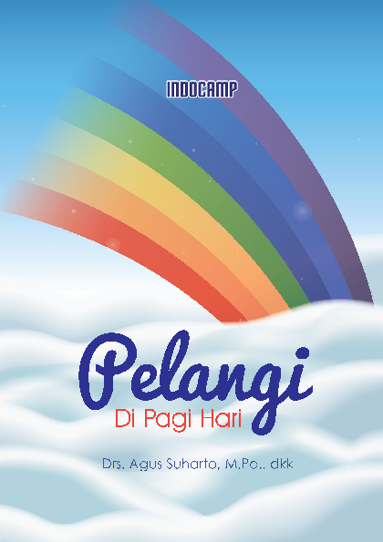 Cover Buku Pelangi di pagi hari