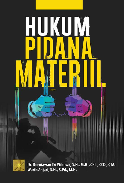 Cover Buku Hukum Pidana Materiil