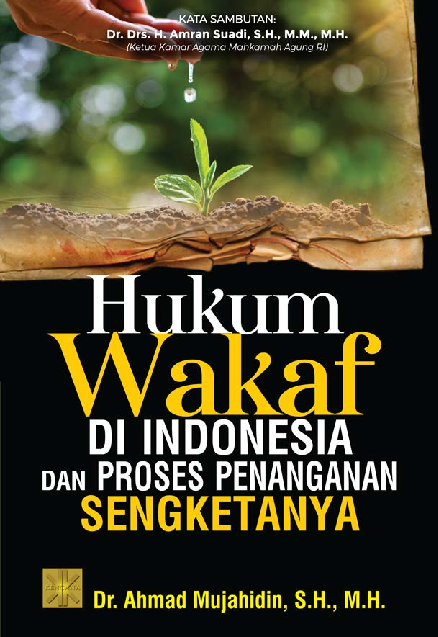 Cover Buku Hukum Wakaf di Indonesia dan Proses Penanganan Sengketanya