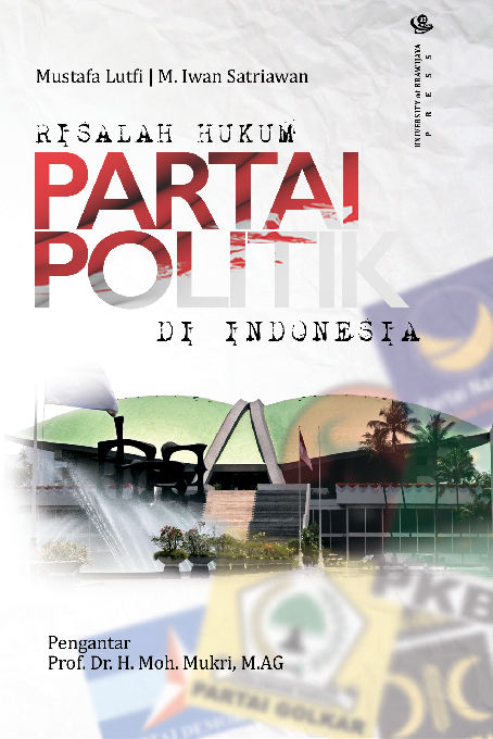 Cover Buku Risalah Hukum Partai Politik di Indonesia