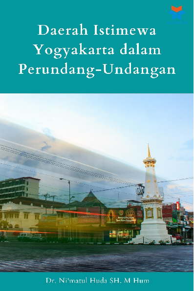 Cover Buku Daerah Istimewa Yogyakarta dalam Perundang-Undangan