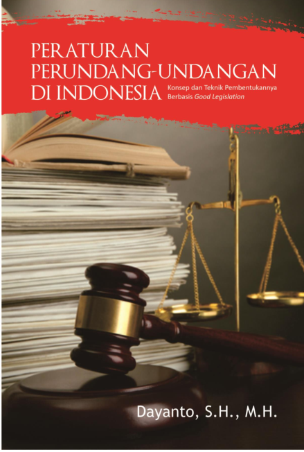 Cover Buku Peraturan Perundang-Undangan di Indonesia