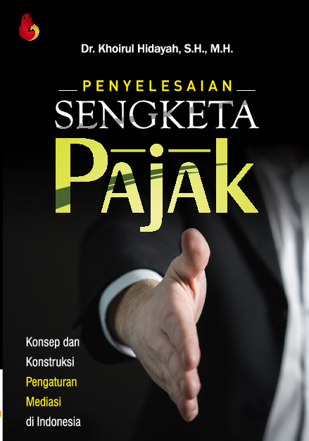 Cover Buku Penyelesaian Sengketa Pajak