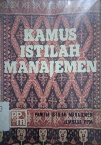 Kamus istilah manajemen