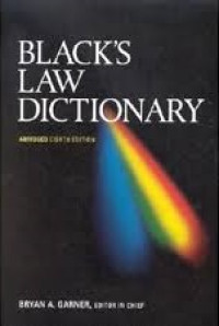 Image of Black's law dictionary
