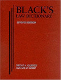 Black's law dictionary : seventh edition