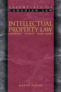 Image of Intellectual property law : Copyright, patents, trade-marks