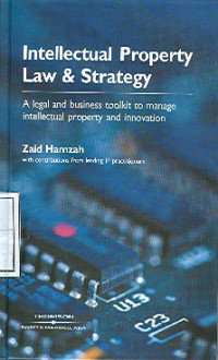 Image of Intellectual property law & strategy : a legal and  business toolkit to manage intellectual property and innovation
