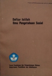 Image of Daftar istilah ilmu pengetahuan