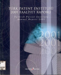 Image of Turkish patent institute annual report 2001
