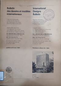 Image of Bulletin  des dessins et modeles internationaux : international designs bulletin