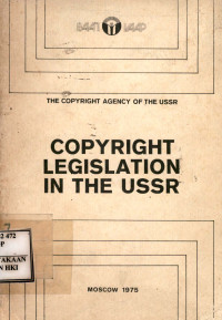 Copyright legislation in the USSR