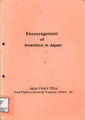 Encouragement of invention in Japan