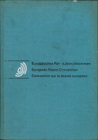 Image of Convention : on the grant of European Patents