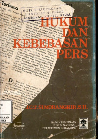 Image of Hukum dan kebebasan pers