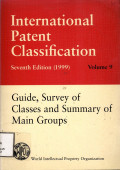 International patent classification volume 8 : section h electricity