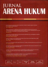 Jurnal arena hukum