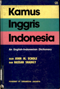 Kamus Inggris - Indonesia