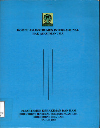 Image of Kompilasi instrumen internasional hak asasi manusia