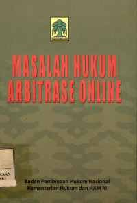 Image of Masalah hukum arbitrase online