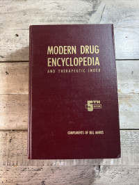 Image of Modern drug encyclopedia and therapeutic ndex