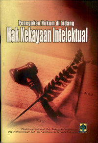 Image of Penegakan hukum di bidang hak kekayaan intelektual