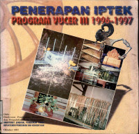 Penerapan iptek program vucer III 1996-1997